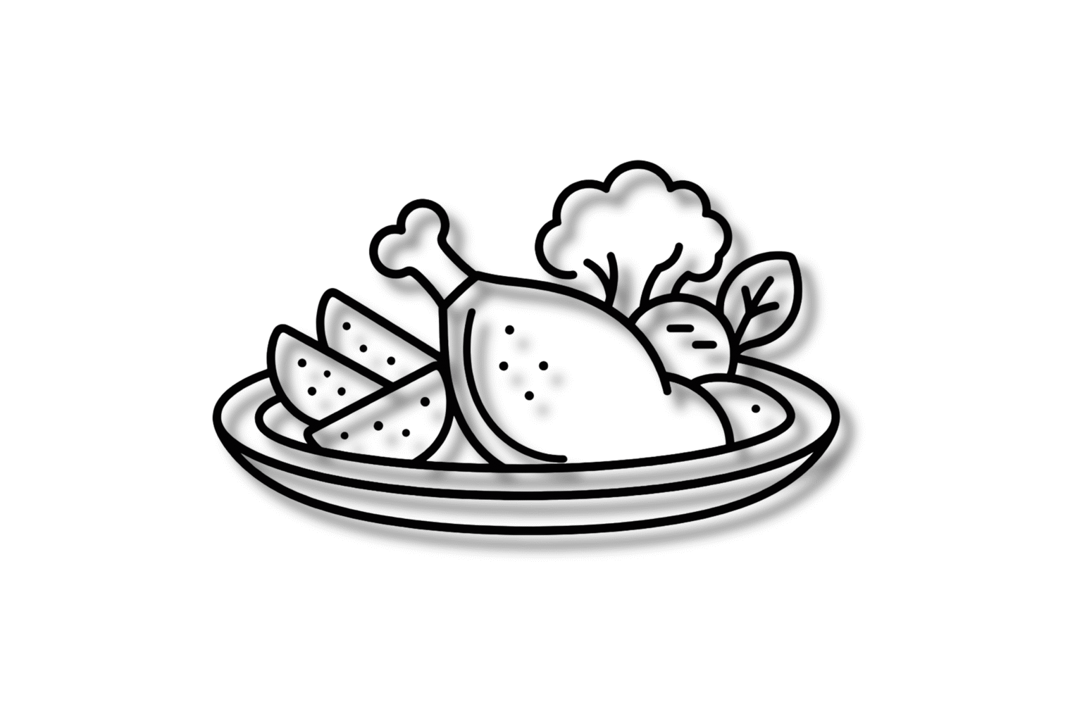 Simple ingredients for air fryer recipes