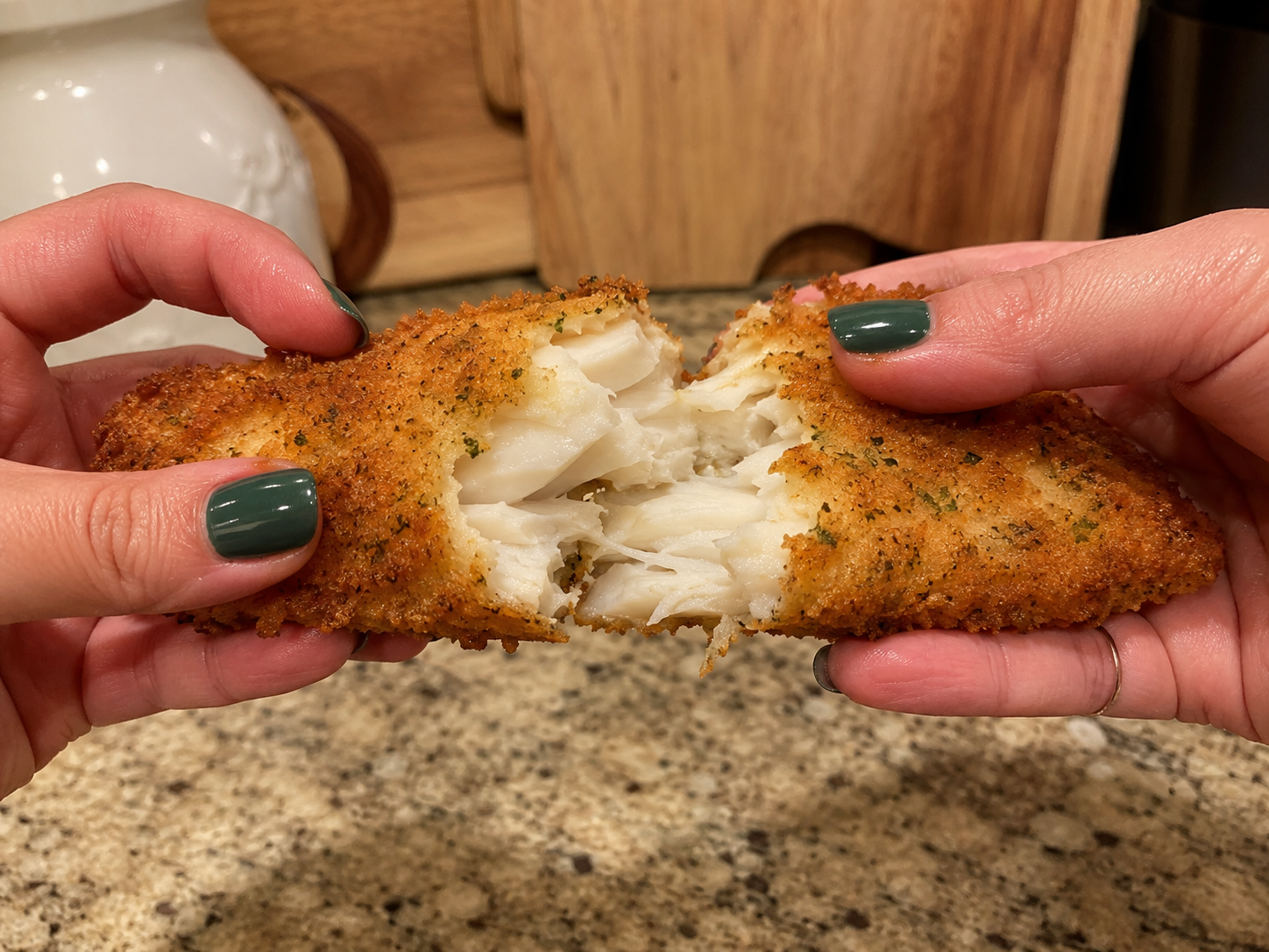 Air fryer fish and chips