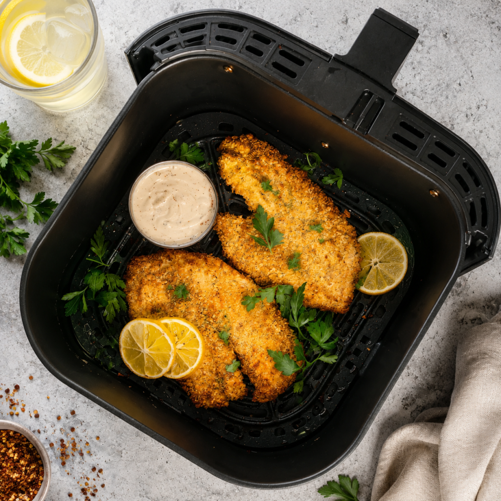 Air fryer salmon